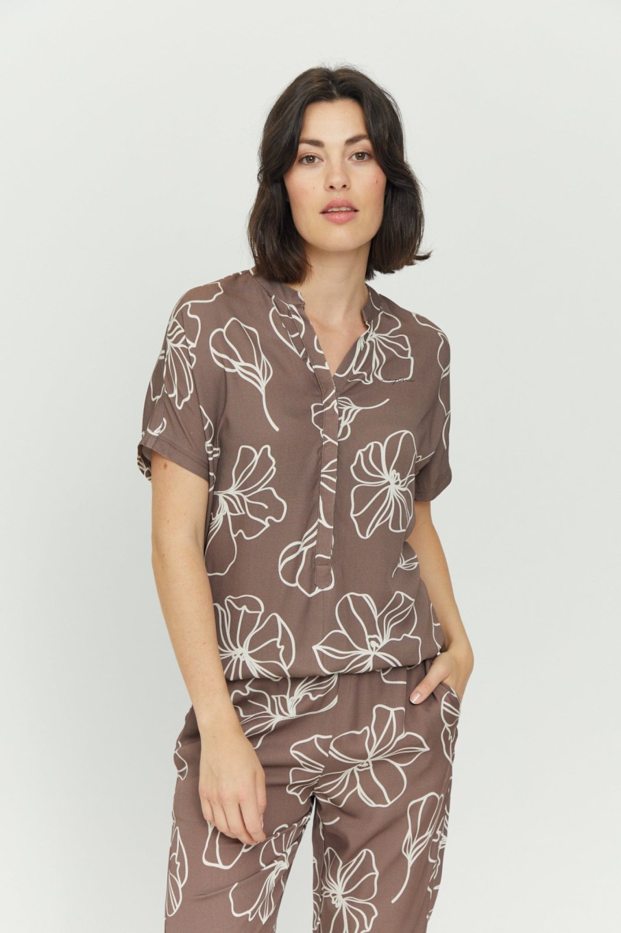 DAMEN Mazine | Benoni Printed Blouse