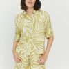 DAMEN Mazine | Roja Printed Blouse Celery Green/Printed