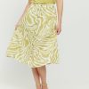 DAMEN Mazine | Nomi Printed Skirt Celery Green/Printed