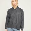 DAMEN Mazine | Citra Blouse Dark Grey Wash