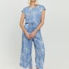 DAMEN Mazine | Marisa Printed Jumpsuit Blue Lilac/Printed