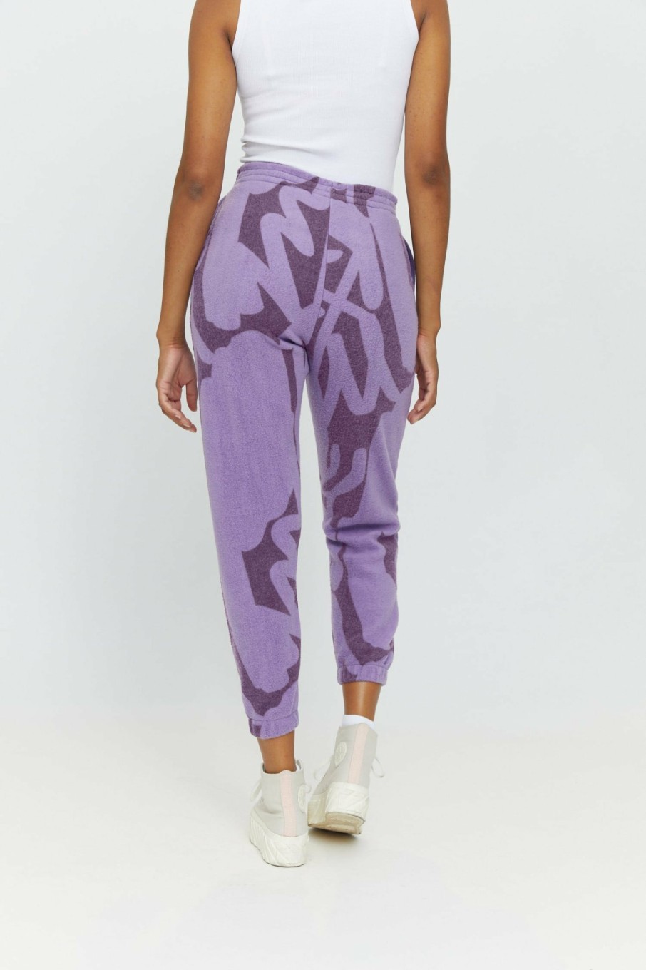 DAMEN Mazine | Loop Printed Fleece Pants