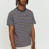 HERREN Mazine | Skaro Striped T Ink Blue/Multicolor