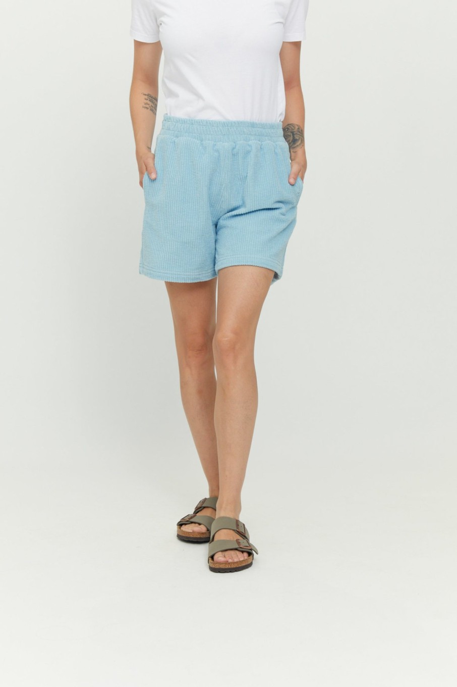 DAMEN Mazine | Salla Shorts Sky Blue